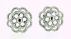 Orecchini argento  traforato art. 02200 